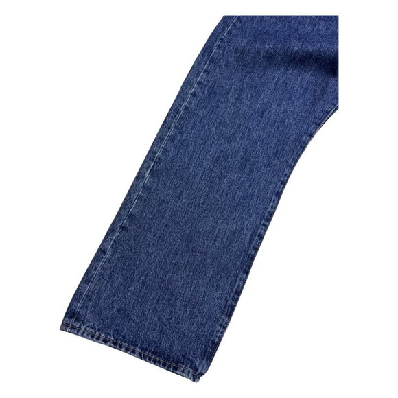 LEVIS 501 Premium Straight Leg Designer Denim Blue Jeans Pants Mens 40x29 - Picture 5 of 8